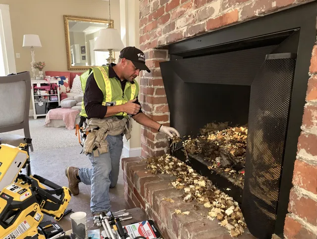 Safe screening installation by Bexley Chimney Sweep in Bexley, OH