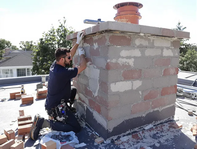 Advanced chimney repair process by Bexley Chimney Sweep in Bexley, OH