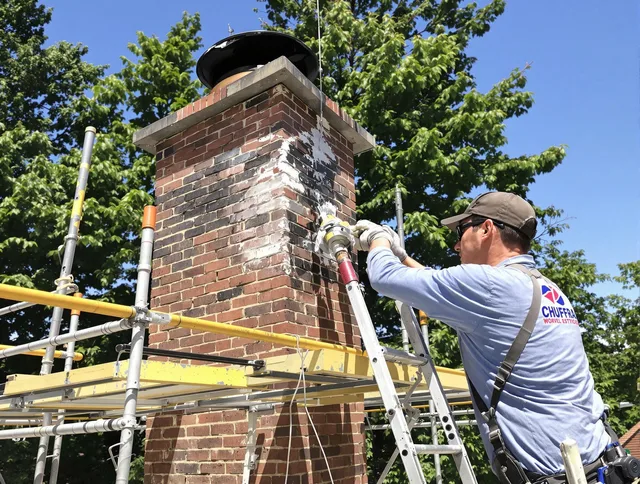Structural chimney repair by Bexley Chimney Sweep in Bexley, OH