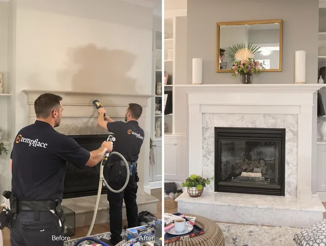 Professional soot removal by Bexley Chimney Sweep team in Bexley, OH